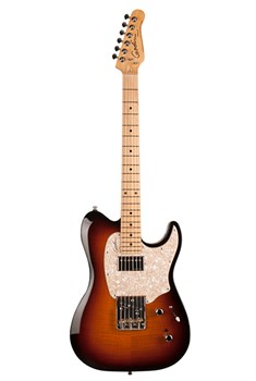 Godin 046966 Stadium '59 Vintage Burst Flame MN Электрогитара, санберст 046966