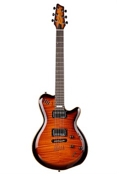 Godin 024087 LGX-SA Cognac Burst Flame AA Электрогитара 024087