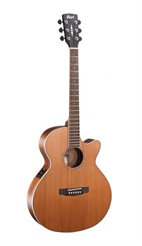 Cort SFX-CED-NAT SFX Series Электро-акустическая гитара, с вырезом, цвет натуральный глянцевый SFX-CED-NAT