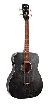 Cort AB590MF-BOP Acoustic Bass Series Электро-акустическая бас-гитара, черная AB590MF-BOP