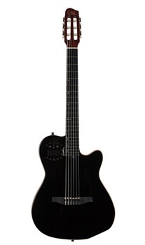 Godin 032174 ACS Cedar Black Электро-акустическая гитара с чехлом, черная 032174