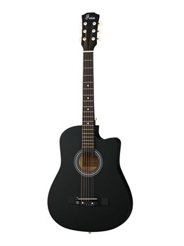 Foix FFG-38C-BK-M Акустическая гитара, с вырезом, черная FFG-38C-BK-M