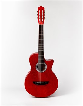 АККОРД ACD-40A-3-MAH Акустическая гитара, с вырезом, цвет красное дерево ACD-40A-3-MAH