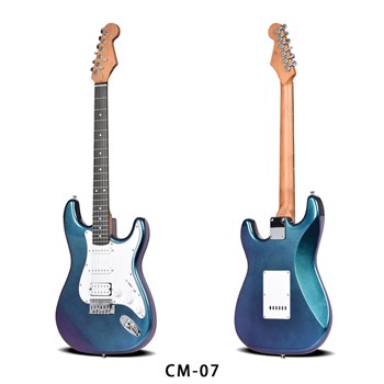 Caravan Music L-G1S-CM07 Электрогитара, фиолетово-синяя L-G1S-CM07