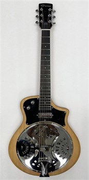 Caraya RE-20 Электро-акустическая гитара с резонатором, цвет натуральный RE-20