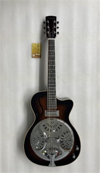 Caraya SDG-738CEQ Электро-акустическая гитара с резонатором, санберст SDG-738CEQ