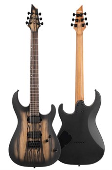 Cort KX500-Pale-Moon-NBB-W/B KX Series Pale Moon Электрогитара, черная KX500-Pale-Moon-NBB-W/B