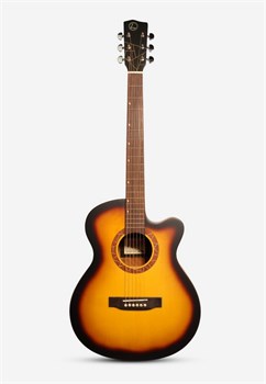 Luxars W71-SB Акустическая гитара, с вырезом, санберст W71-SB