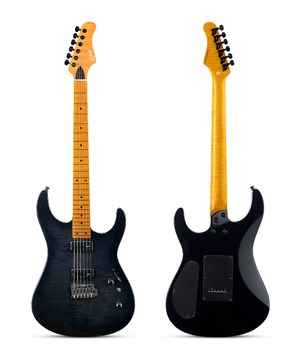 Luxars S-G37-MAX-S-SBK Электрогитара, черная S-G37-MAX-S-SBK