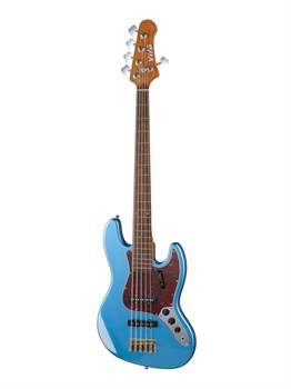 VIVA VJB5-MBL Бас-гитара 5-струнная, синяя VJB5-MBL