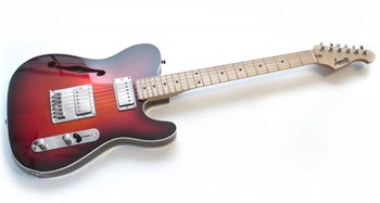 Inspector TT-Semi-redburst Электрогитара, красный санберст TT-Semi-redburst