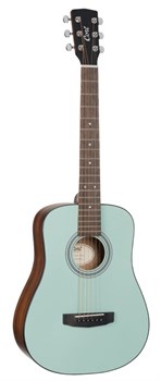 Cort AD-MINI-WBAG-OPGM Standard Series Акустическая гитара 3/4, зеленая мята, с чехлом AD-MINI-WBAG-OPGM