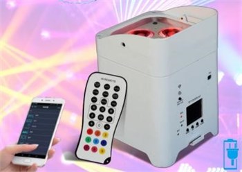 Big Dipper LP25B Светодиодный прожектор смены цвета, RGBWAUV, 4х18Вт, автономный LP25B