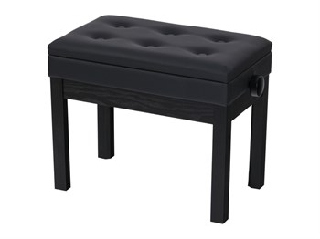Rin HY-P410-SATIN-BLACK Банкетка, матовый черный, искусственная кожа HY-P410-SATIN-BLACK