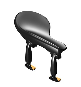 Wittner 259131 Zuerich Подбородник для альта, боковой, с отверткой 259131