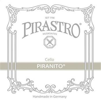 Pirastro 635040 Piranito Комплект струн для виолончели размером 3/4 — 1/2, сталь 635040