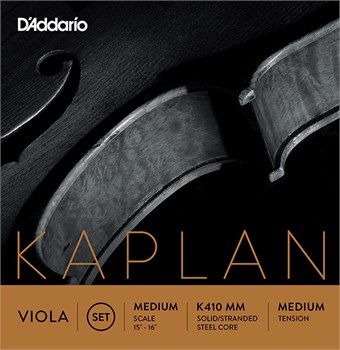 D'addario K410-MM Kaplan Forza Комплект струн для альта, среднее натяжение, Medium Scale K410-MM