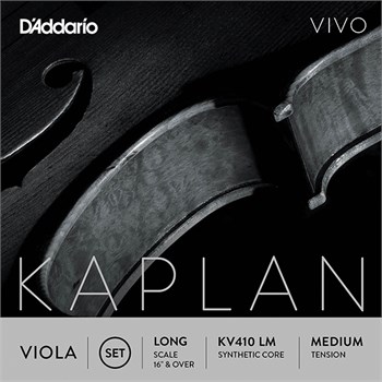 D'addario KV410-LM Kaplan Vivo Комплект струн для альта, среднее натяжение, Long Scale KV410-LM