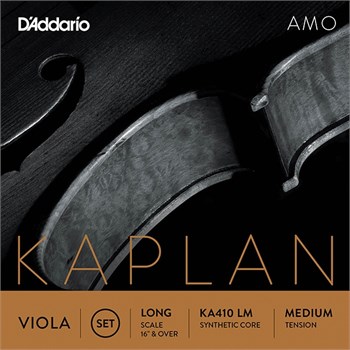 D'addario KA410-LM Kaplan Amo Комплект струн для альта, среднее натяжение, Long Scale KA410-LM