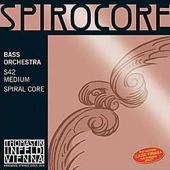 Thomastik S42 Spirocore Комплект струн для контрабаса размером 4/4, оркестровые S42