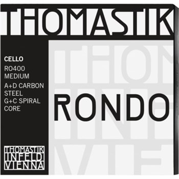 Thomastik RO400 Rondo Комплект струн для виолончели размером 4/4, среднее натяжение RO400