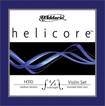 D'addario H310-4/4M-B10 Helicore Струны для скрипки размером 4/4, среднее натяжение, 10 комплектов H310-4/4M-B10