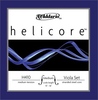 D'addario H410-MM-B10 Helicore Струны для альта среднего размера, среднее натяжение, 10 комплектов H410-MM-B10
