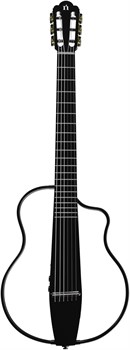 NATASHA Nebula NBSG Nylon Black - Гитара электроакустическая сайлент смарт NBSG NYLON BLACK