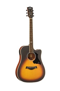 Kepma D1CE Sunburst - Акустическая гитара D1CE 3TS