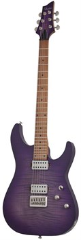SCHECTER C-1 STANDARD PLUS TRANS PURPLE BURST TPB - Электрогитара C-1 STANDARD PLUS TRANS PURPLE BURST TPB