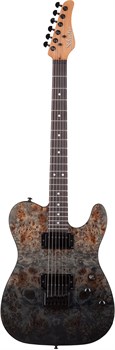 SCHECTER PT STANDARD BLACK FADE BURST BURL BFBB - Электрогитара PT STANDARD BLACK FADE BURST BURL BFBB