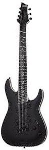 SCHECTER C-7 MULTISCALE SLS ELITE "EVIL TWIN" SBK - Электрогитара C-7 MULTISCALE SLS ELITE "EVIL TWIN" SBK