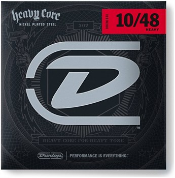 DUNLOP HEAVY CORE 10/48-6/SET струны для электрогитары 10-48 DHCN1048