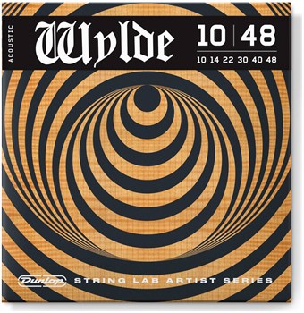 DUNLOP ZAKK WYLDE AG-PHB 10/48-6/SET - набор струн для акустической гитары ZWAP1048