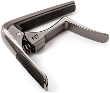DUNLOP 63CGM TRIGGER FLY CAPO CURVED - GUN METAL - каподастр 63CGM