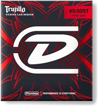 DUNLOP TRUJILLO BASS-SS 45/105T - 4/SET струны именные Роберт Трухильо 45-105 RTT45105T