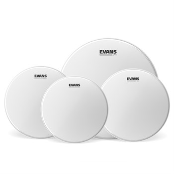 Evans EPP-UV1-R UV1 Coated Rock Набор пластиков для малого и том барабана (10, 12, 16") + 14" EPP-UV1-R