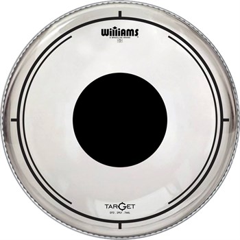 Williams DT2-7MIL-24 Target Dot Series Clear Пластик для бас-барабана 24", прозрачный DT2-7MIL-24