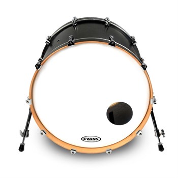 Evans BD18RGCW EQ3 Resonant Coated White Пластик для бас-барабана 18", резонансный BD18RGCW