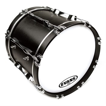 Evans BD24MX2W MX2 White Пластик для маршевого бас-барабана 24" BD24MX2W