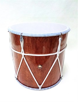 MEZZO MZ-B10LmokK Барабан кавказский 10", лак мокко, мембрана PET, с чехлом MZ-B10LmokK