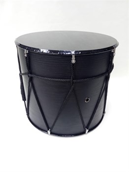 MEZZO MZ-B13bKB Барабан кавказский 13", черный, черные мембраны, с чехлом MZ-B13bKB