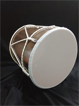 MEZZO MZ-B14-LewK Барабан кавказский 14", лак эбеновое дерево, с чехлом MZ-B14-LewK