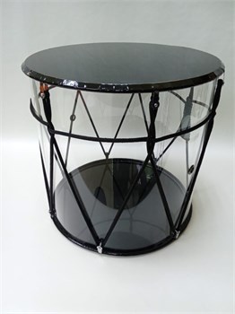 MEZZO MZ-B30plexKB Барабан кавказский 12", плексиглас, прозрачный, с чехлом MZ-B30plexKB