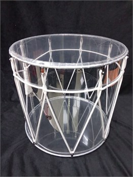 MEZZO MZ-B33plexK Барабан кавказский 13", плексиглас, прозрачный, с чехлом MZ-B33plexK
