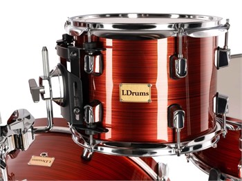 Ldrums 5001012-108 Том барабан 10" x 8", красный 5001012-108