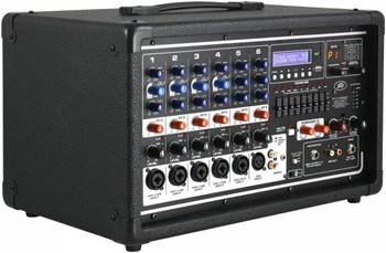 Peavey PVi 6500 6-канальный активный микшерный пульт с USB, Bluetooth, процессором эффектов и энханс 3602912