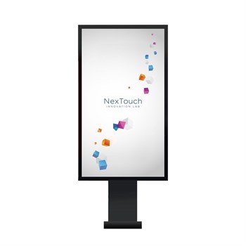 Интерактивная стойка уличная  Nextouch NextStand Outdoor 55P 55", FHD(1920х1080), IR, 10 касаний, Intel Core, DDR4 4Gb, SSD 128Gb, Wi-Fi, USB 2.0, LAN, Windows/Linux NextStand Outdoor 55P