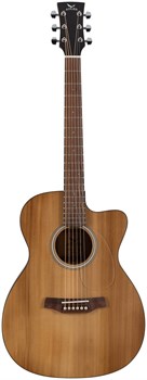ADLER OMC50-CM - акустическая гитара, оркестр с вырезом, верхняя дека массив кедра, корпус красное д OMC50-CM