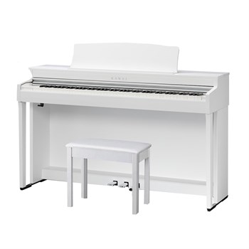 KAWAI CN301 W - цифровое пианино, банкетка, механика Responsive Hammer III, 88 клавиш, цвет белый CN301 W